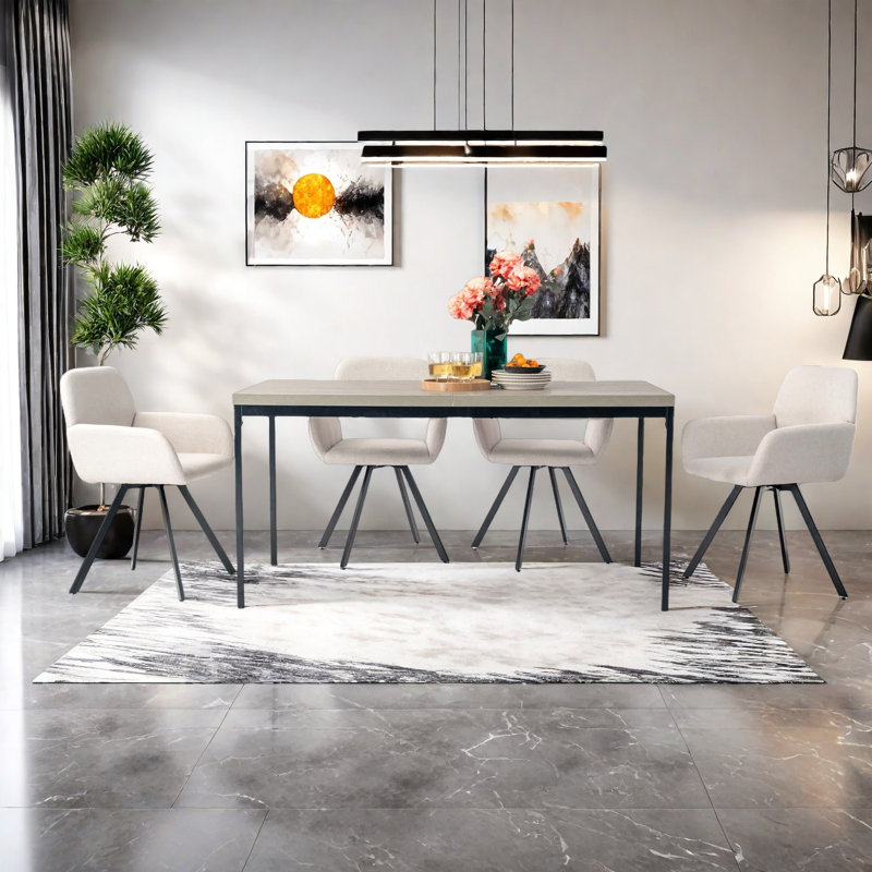 Upholstered Swivel Armchair