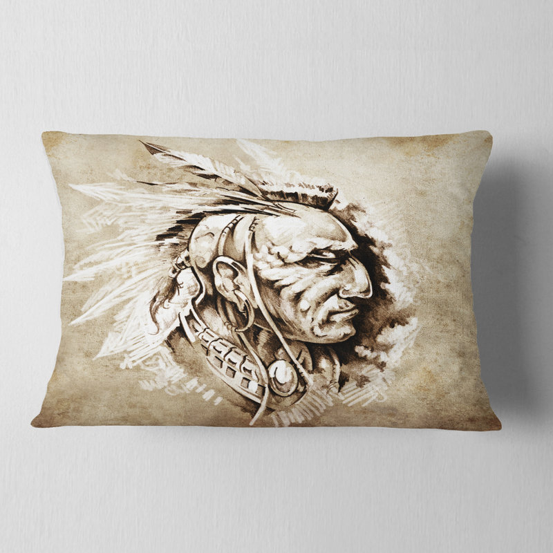 Coussin Portrait, Rectangulaire, 12 po x 20 po