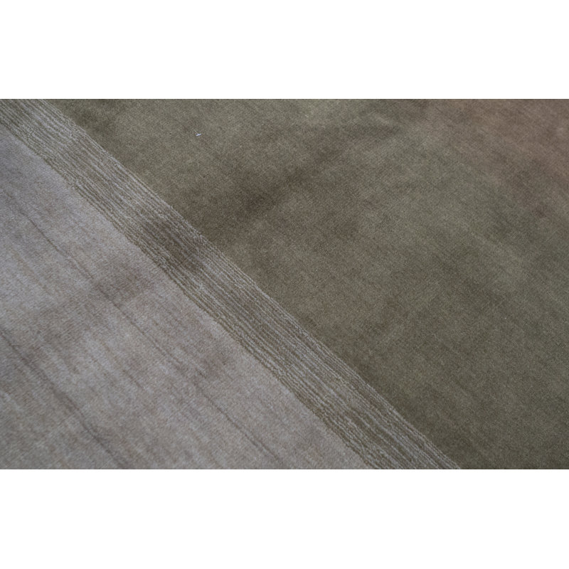 Gabbeh Hand-Knotted High-Quality Brown Area Rug