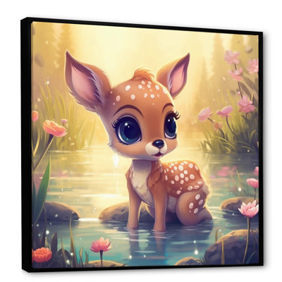 Mignon bébé cerf I - impression