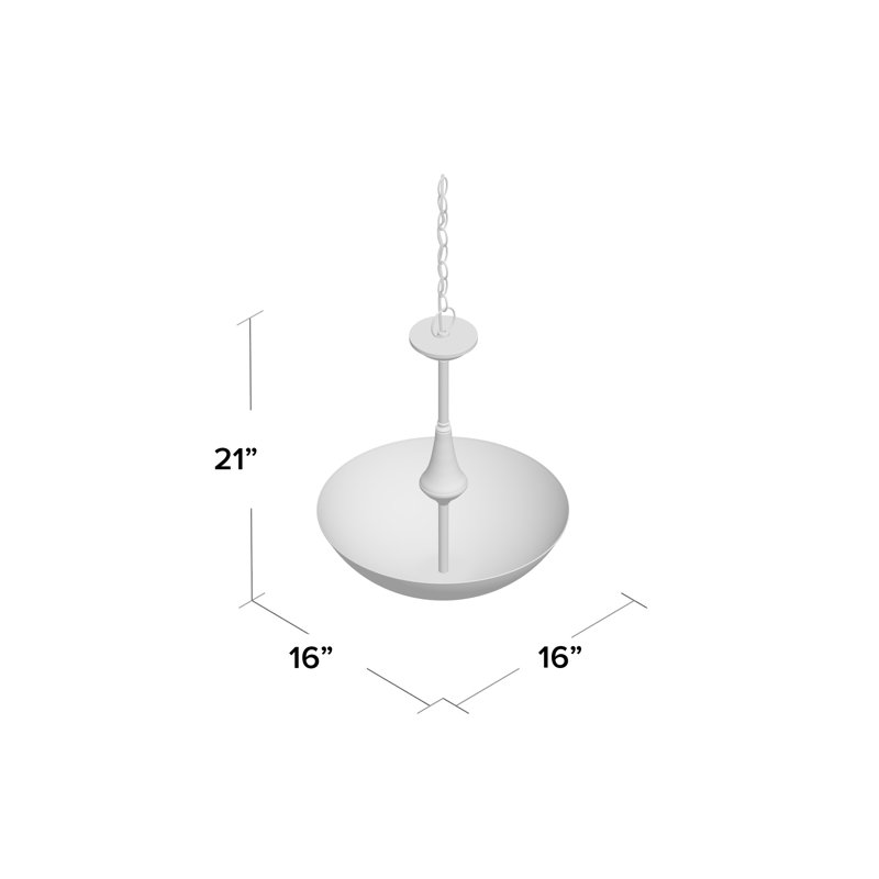 Minidoka 3 - Light Unique/Statement Pendant, Prairie Bronze, A19