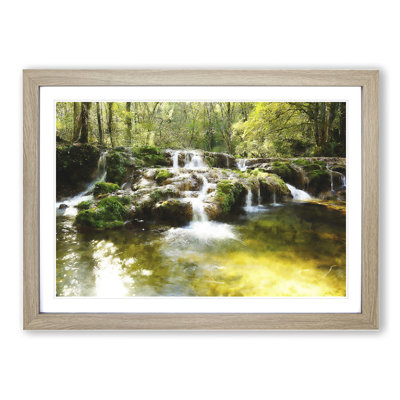 Forest Stream Vol.2 - Framed Print
