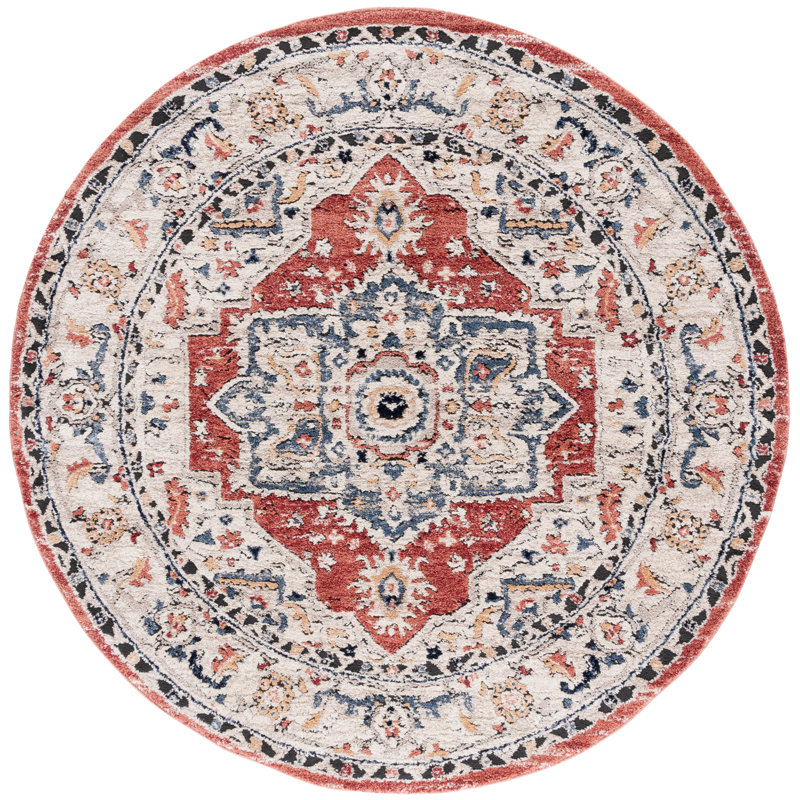 Mahle Area Rug, Round 6'7"
