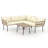 Forbell 5 - Person Patio Conversation Set with Cushions