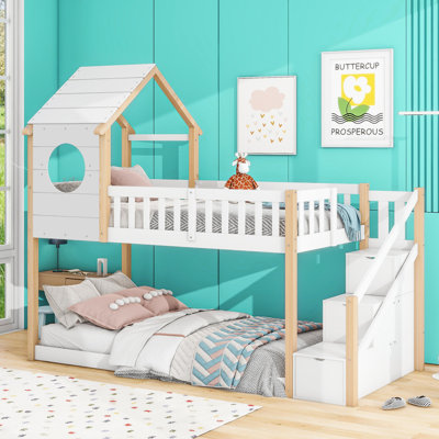 Virgo Super Single Solid Wood Bed