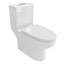 Toilette en céramique avec intérieur entièrement émaillé - empêche la croissance bactérienne élevée et durable