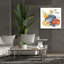 Toile épique Graffiti «Fall Flair 3» par Anne Tavoletti, 18 po x 18 po-815999118