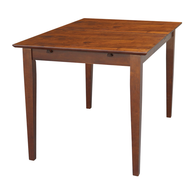 Table de salle à manger à rallonge Calumet Heimann, Espresso