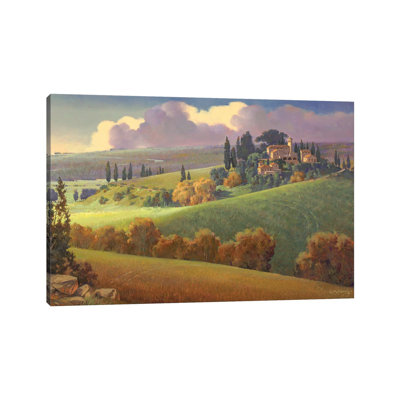 " Spring In Tuscany " by Maher Morcos Painting Print