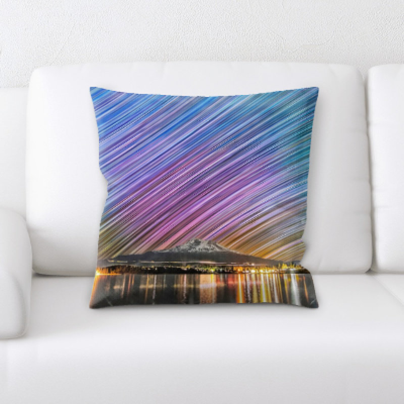 Microsuede Throw Pillow