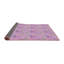 Tapis décoratif rose Malwae-924174951