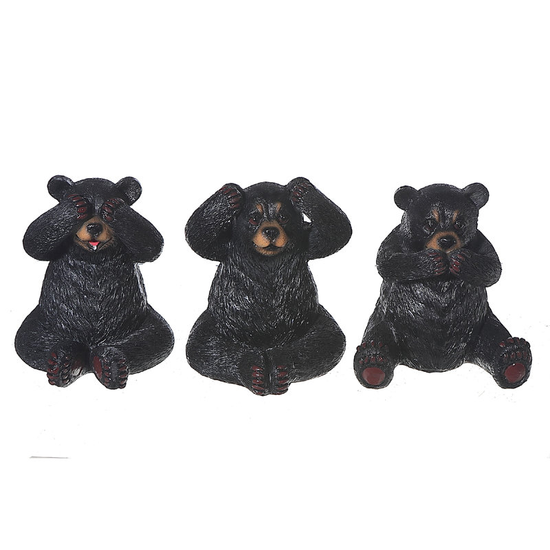 Figurine Antes Three Wise Bears