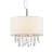 Bixby 3 - Light Fabric Drum Chandelier-778202904