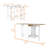 Kailua 59" Wide Folding Dining Table-1073818620