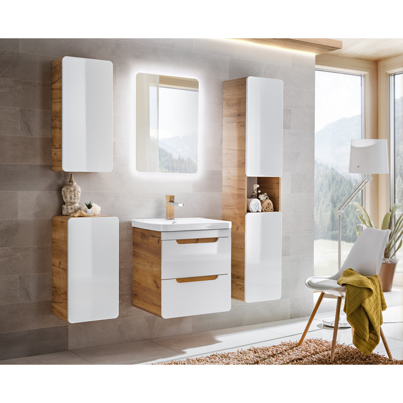 Louisville Wall Mounted Cabinet, 35cm x 68cm