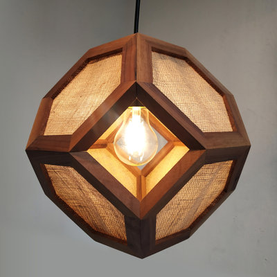 Chew 1 - Light Oil Geometric Pendant