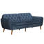 Full / Double 210.8cm Velvet Futon Sofa-71882461