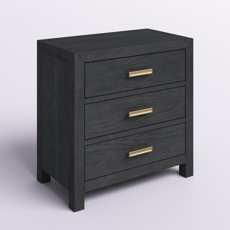 Ashdon 28'' W Nightstand, Charcoal