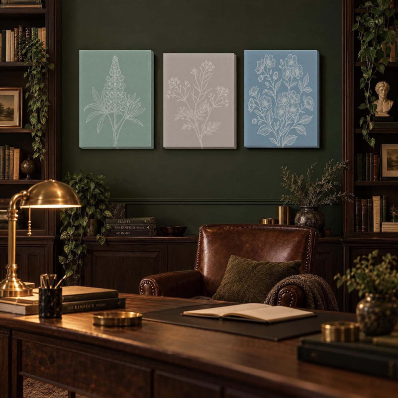 3 Piece Wrapped Canvas Wall Art