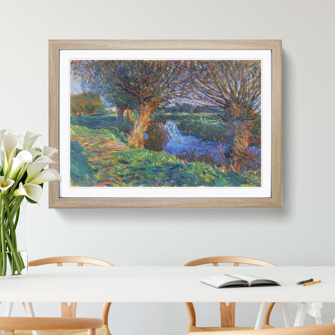 At Calcot by John Singer Sargent - Picture Frame Painting