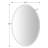 Oval Beveled Wall Mirror