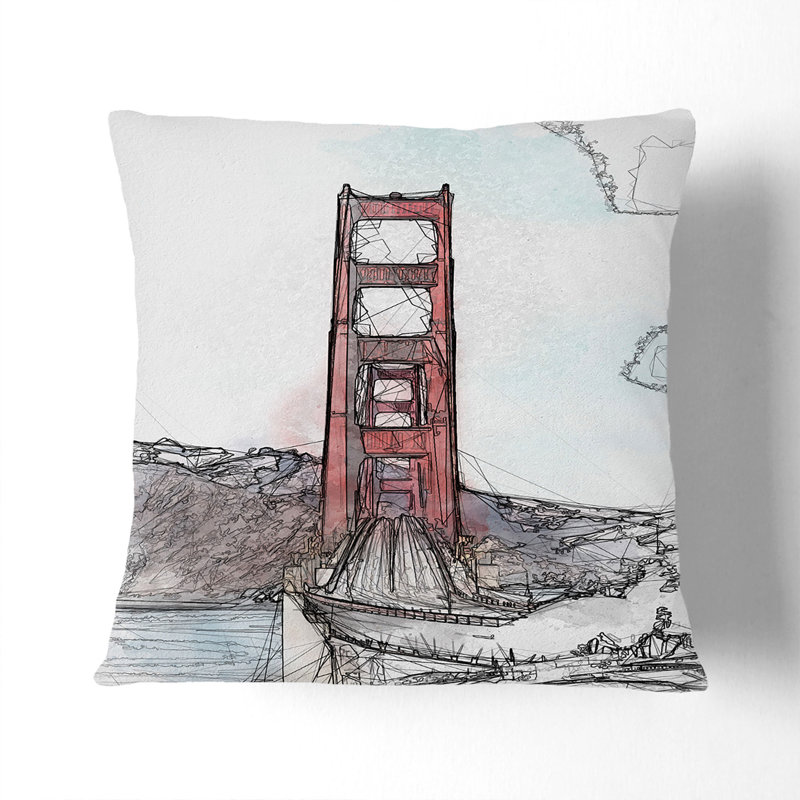 Square Cushion, 40cm H x 40cm W x 15cm D