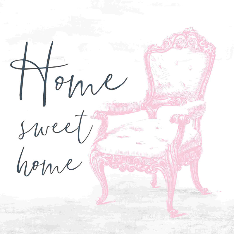 Chaise Sweet Home, H 12 po x l 12 po