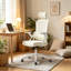 Chaise de bureau ergonomique à double dossier, avec support lombaire réglable et dossier inclinable — ensemble bureau et chaise pour bureau à domicile, chaise d'ordinateur à dossier haut, chaise de bureau en maille respirante-114488474
