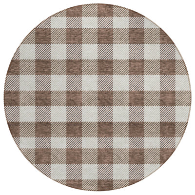 Plaid Indoor / Outdoor Rug