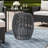 Joao 16" W Round Outdoor Side Table with Steel Inner Frame-2078296567