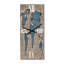Ancienne carte du monde I - horloge murale rustique-118364331