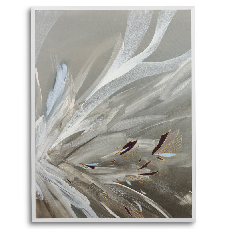 For The One I Love Print by Novi Lim, White Floater Framed Canvas, No Mat, 50" H x 38" W