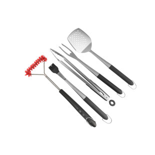 Stainless Steel Non-Stick Dishwasher Safe Grilling Tool Set