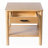 Natural Rubber Wood Side Table