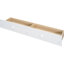 Lit blanc avec port et armoire spacieuse avec tiroir - Stable et vaste rangement-730683699-730683698