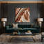 Art mural sur toile DiagonalStripes-1427407256