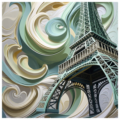 Eiffel Tower Wall Tapestry - Architecture Wall Decor