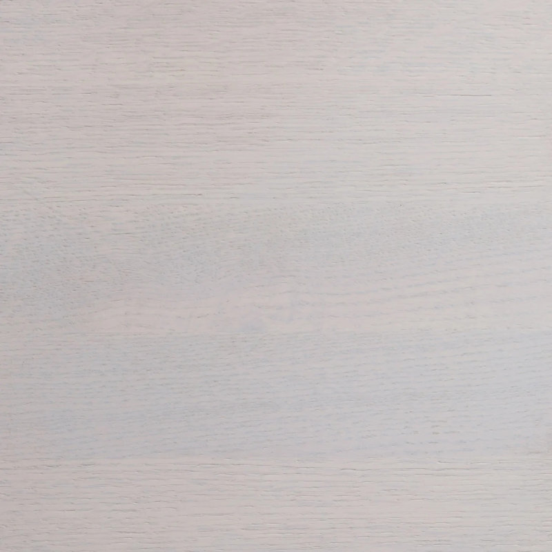 Ai Solid Wood Bench, Off-White/Gray