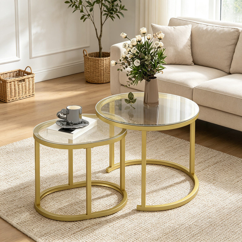 2 - Piece Living Room Table Set
