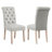 Selema Linen Upholstered Dining Parsons Chairs-84137588-116533505