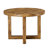 A Modern And Practical Circular Dining Table. Made Of MDF Tabletop And Wooden MDF Table Legs.