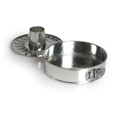 SPRINGFORM CAKE PAN WITH 2 BASES 26 CM.