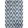 Delane Handmade Tufted Ivory/Blue Area Rug