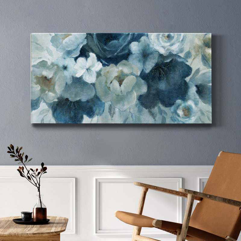 " Blue On Blue ", 40" H x 20" W 1.5" D