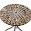 Round Metal Outdoor Bistro Table , 60cm cm W 60cm cm D