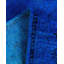 Tapis unique noué à la main Fine Vibrance - bleu, 5 pi 5 po x 8 pi 0 po