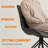 Upholstered Mid-century Modern Swivel Dining Chairs Set of 4-441576893