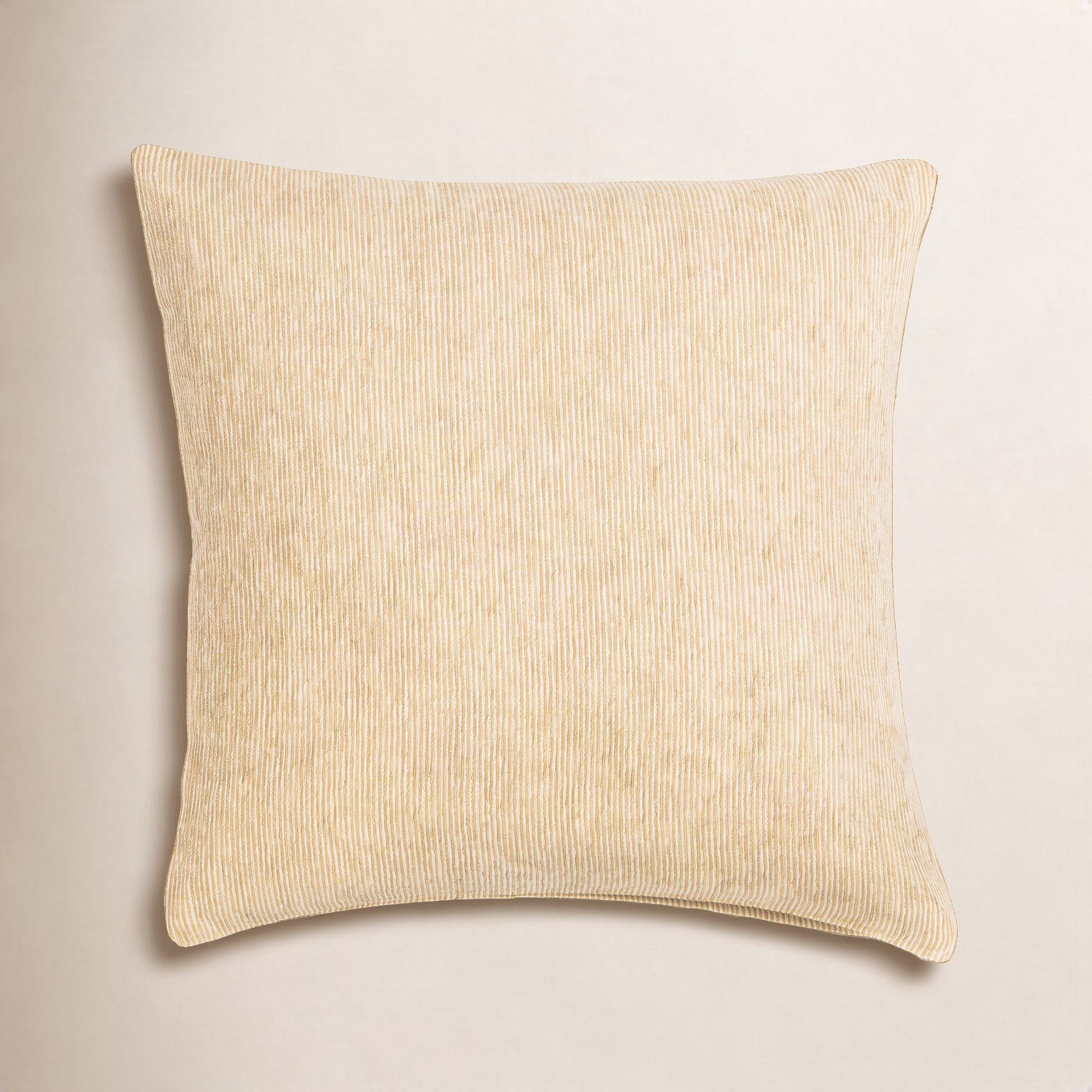 Throw Pillow, Khaki, Feather, 20" x 20"
