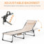 Chaise longue pliante rembourrée-488966833