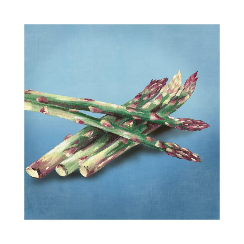 Asparagus 1 Piece Wrapped Canvas Wall Art